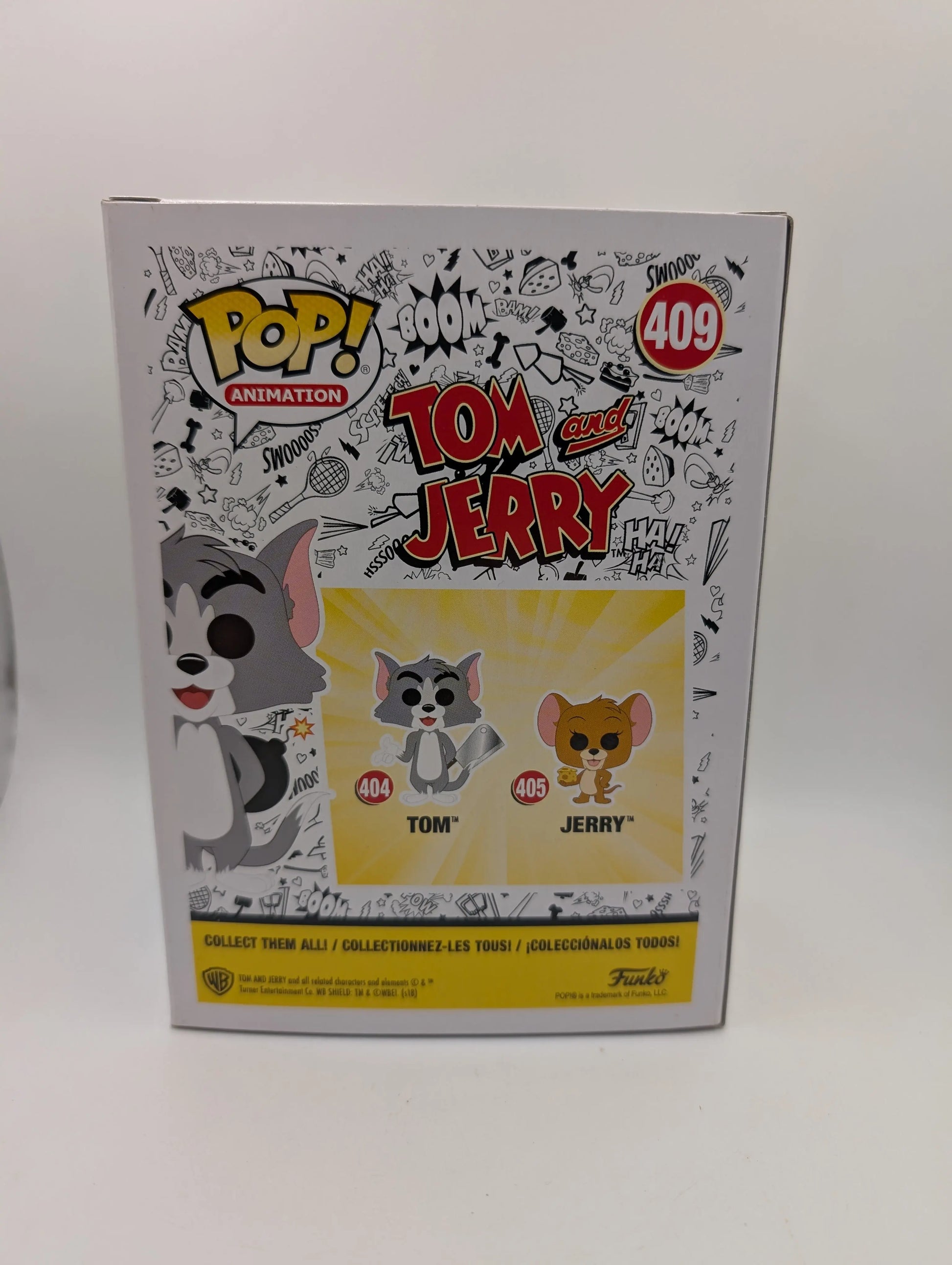 Funko Pop! Animation Tom and Jerry Tom #409 Target Exclusive FRENLY BRICKS - Open 7 Days