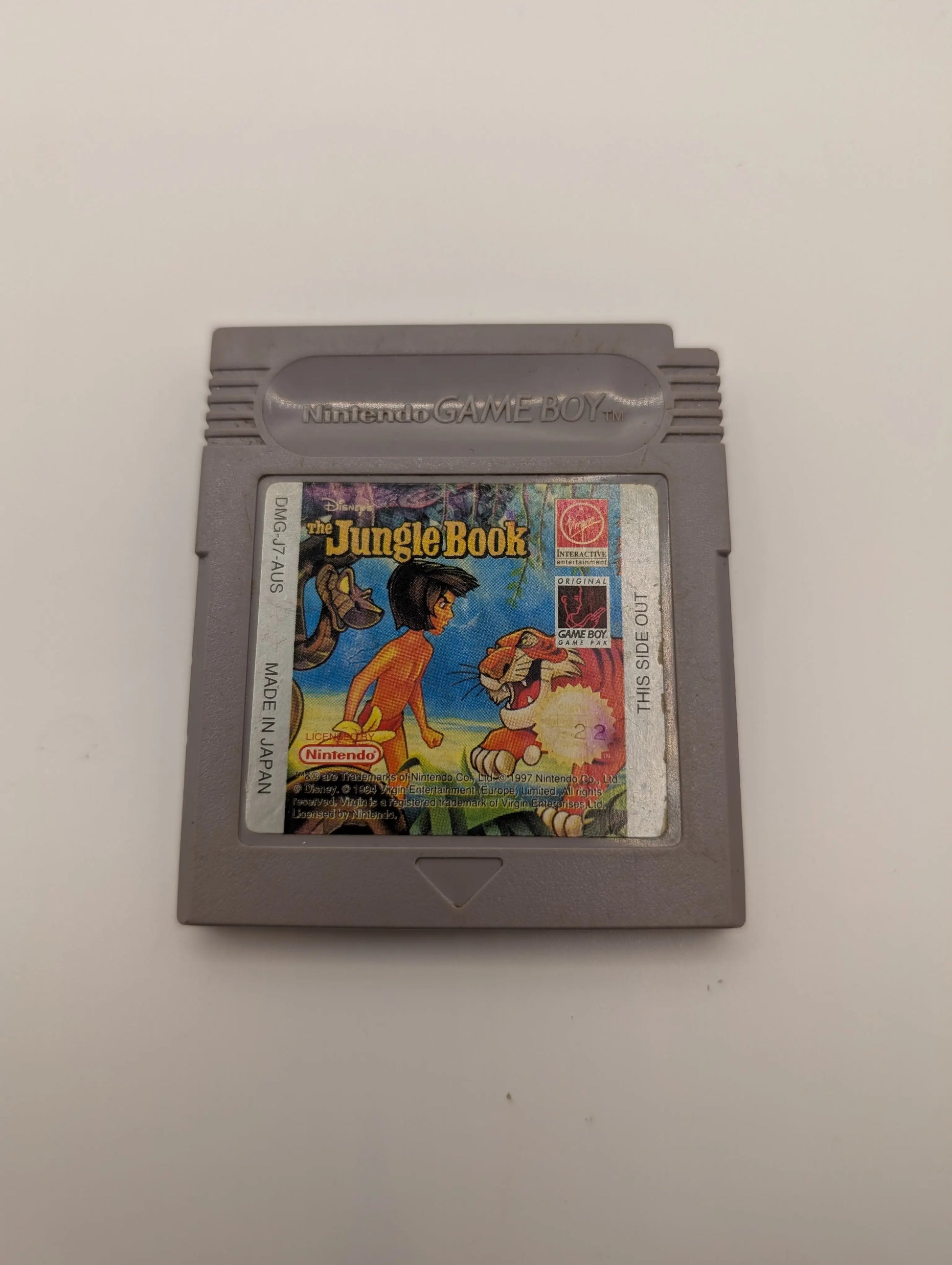 The Jungle Book Nintendo Gameboy Game FRENLY BRICKS - Open 7 Days