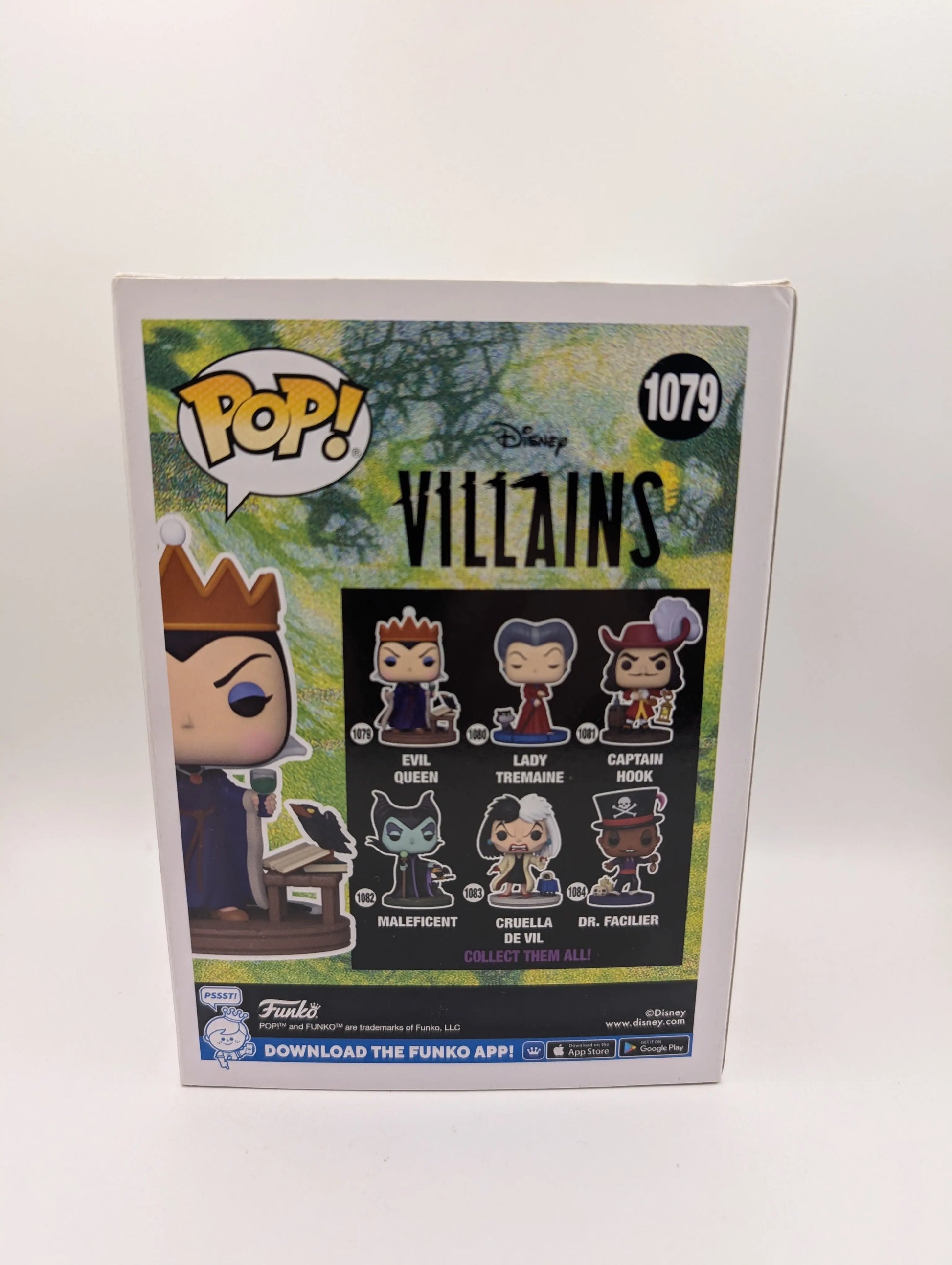 Disney Villains - Snow White - Evil Queen Pop! Vinyl Figure #1079 Funko FRENLY BRICKS - Open 7 Days