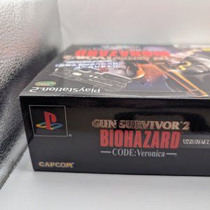 Gun Survivor Biohazard - CODE: Veronica - with GUNCON 2  SONY Playstation2 PS2 FRENLY BRICKS - Open 7 Days