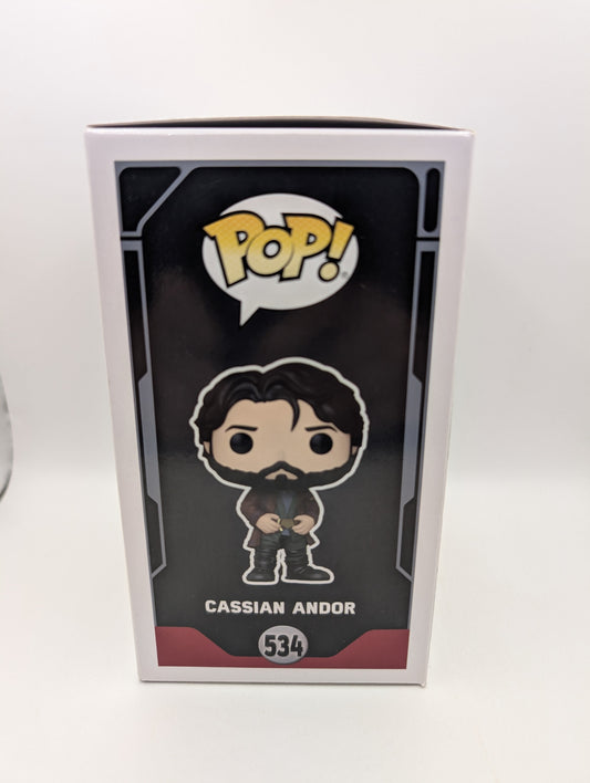 Star Wars - Cassian Andor Funko Pop Vinyl SDCC 2022 Exclusive #534 FRENLY BRICKS - Open 7 Days