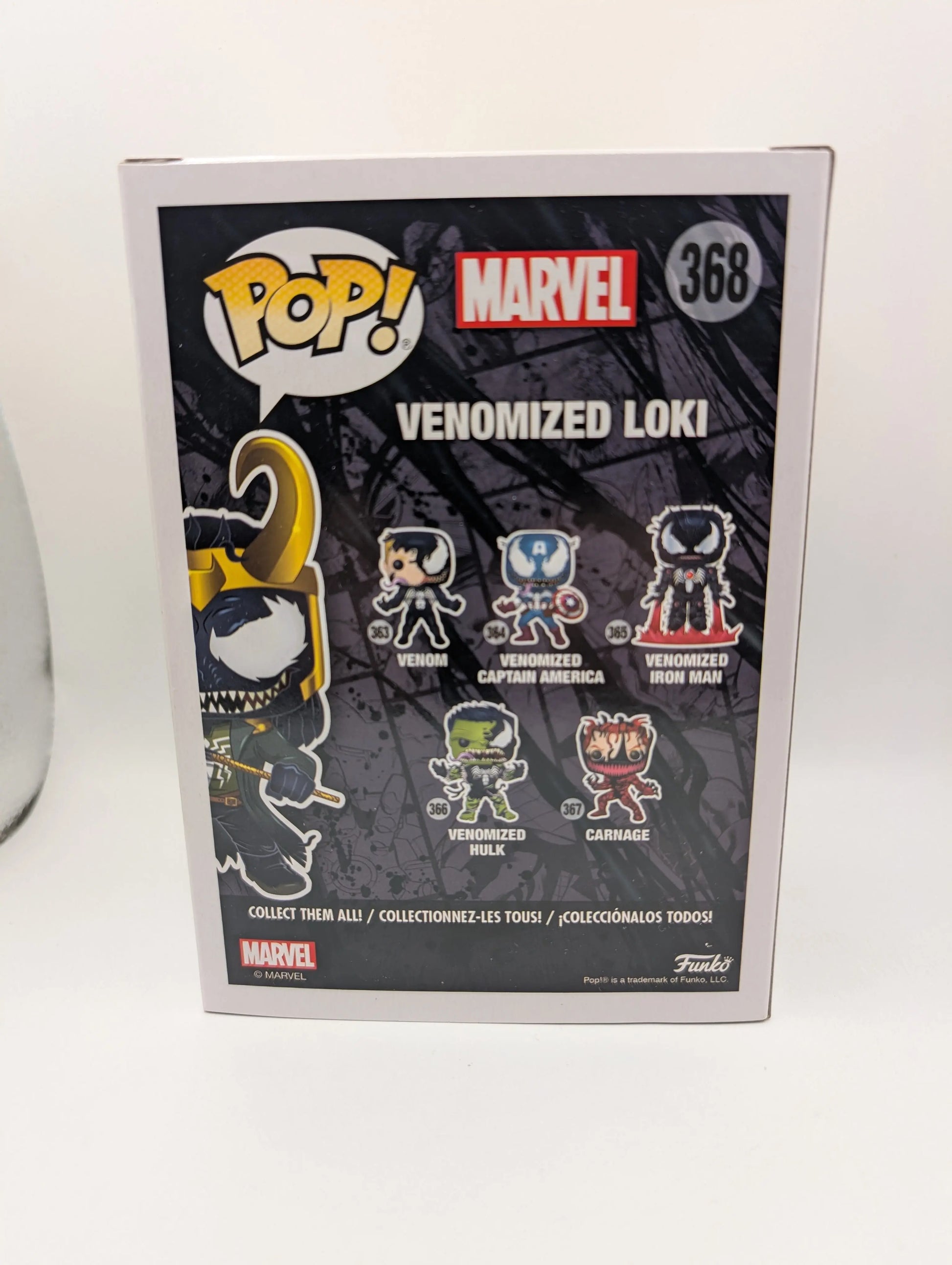 Funko Pop! Vinyl Marvel Venom Series #368 Venomized Loki FRENLY BRICKS - Open 7 Days