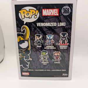 Funko Pop! Vinyl Marvel Venom Series #368 Venomized Loki FRENLY BRICKS - Open 7 Days