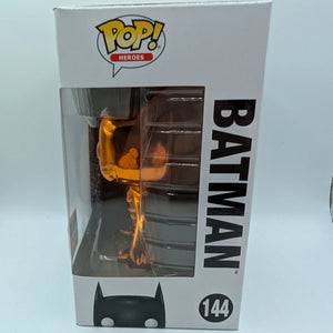 Batman 144 Orange Chrome 2018 Fall Convention Exclusive DC Funko Pop Vinyl FRENLY BRICKS - Open 7 Days