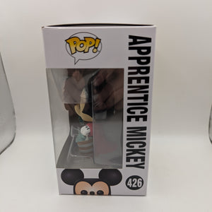 Apprentice Mickey Pop 426 - Disney Funko Pop! 2018 - Vaulted FRENLY BRICKS - Open 7 Days