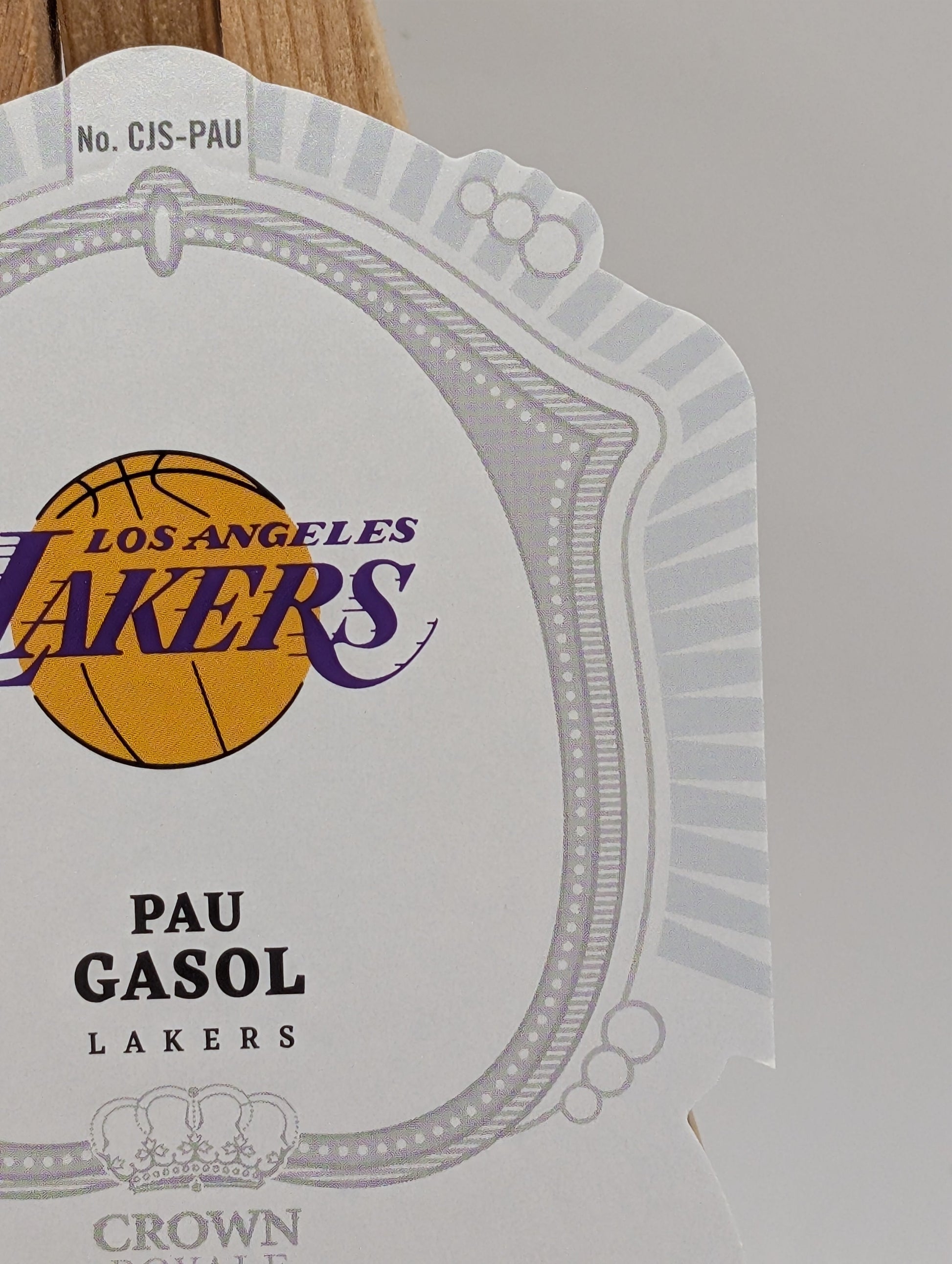 Pau Gasol 2022-23 Panini Crown Royale Jewel Signatures Auto /49 Lakers FRENLY BRICKS - Open 7 Days