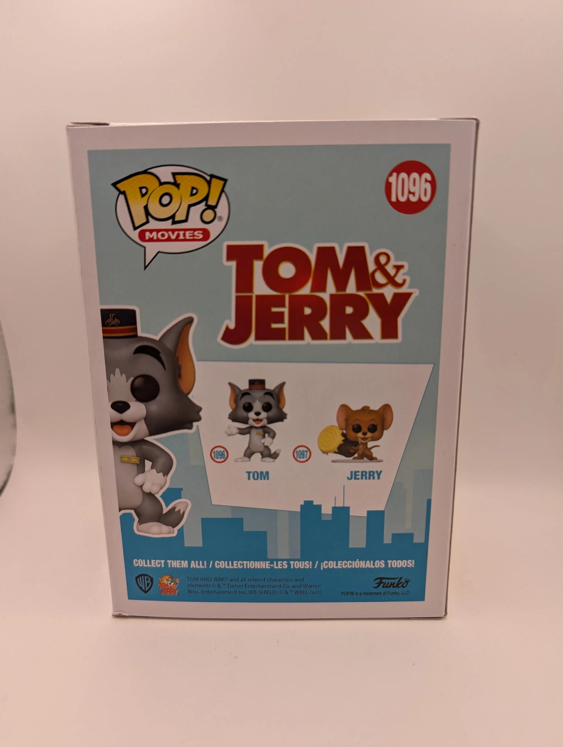 FUNKO POP Vinyl Movies Tom & Jerry TOM #1096 FRENLY BRICKS - Open 7 Days