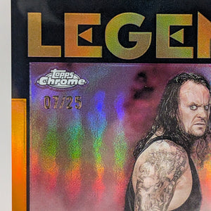 2026 Topps Chrome Undertaker Auto /25 Refractor WWE Signature FRENLY BRICKS - Open 7 Days