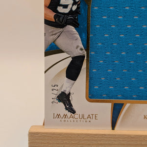 2020 Immaculate LUKE KUECHLY The Standard Jumbo Patch /25 SSP Panthers FRENLY BRICKS - Open 7 Days