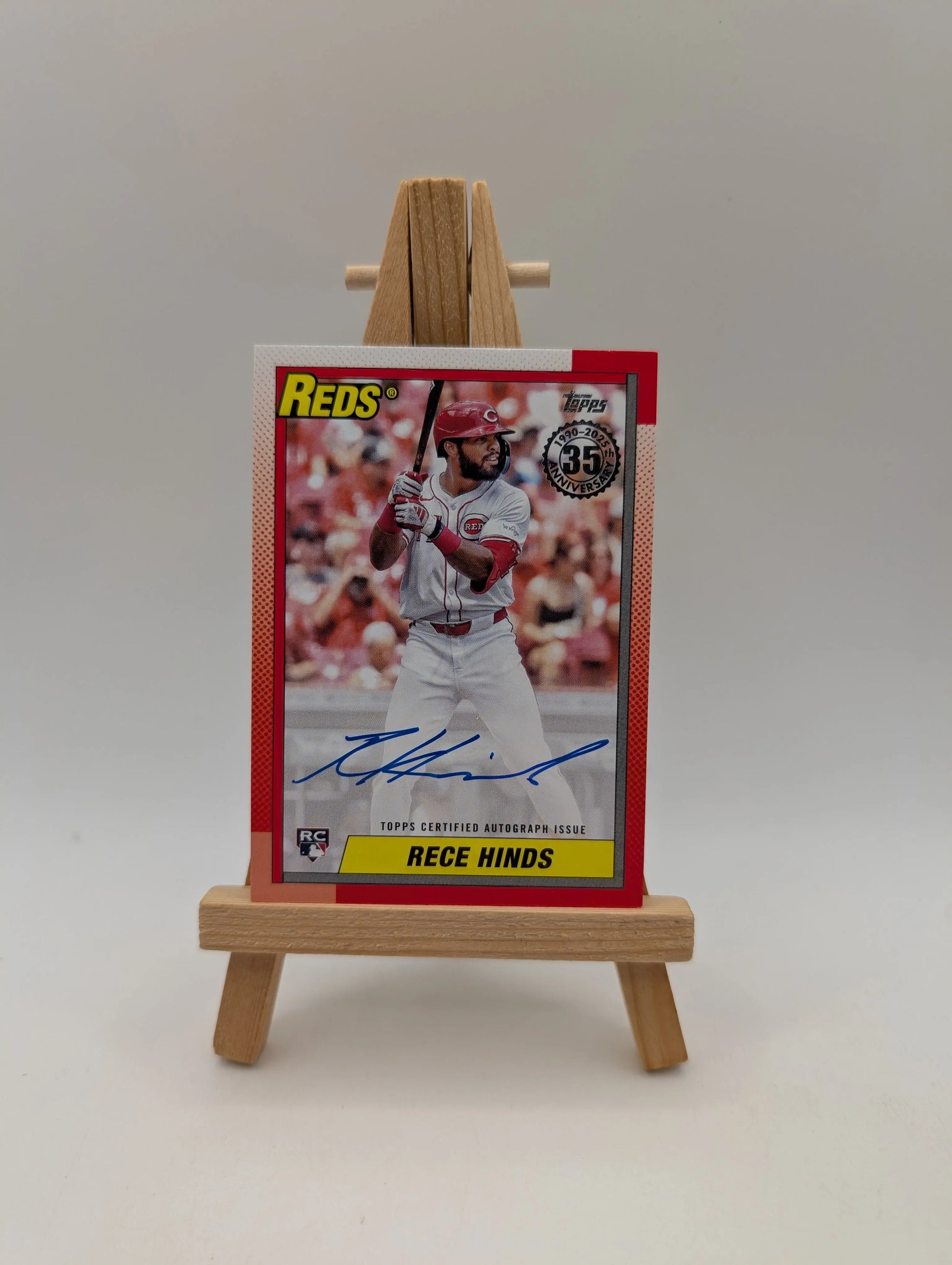 Rece Hinds #90A-RHI 2025 Topps 1990 Autograph FRENLY BRICKS - Open 7 Days