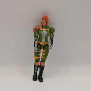 Scarlett From 2 Pack 2004 G.I. Joe GI Joe Action Figure Valor vs Venom FRENLY BRICKS - Open 7 Days