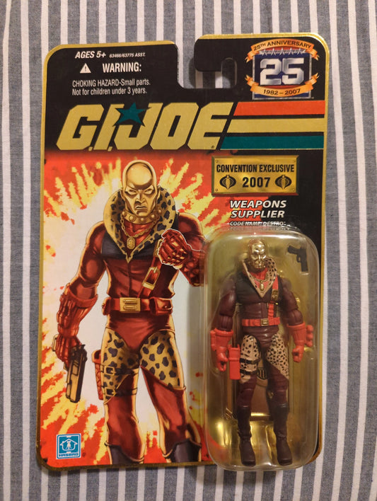 GI Joe SDCC Destro Gold Head Iron Grenadier Hasbro Pimp Daddy FRENLY BRICKS - Open 7 Days