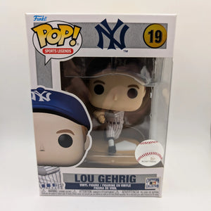 MLB Legends Yankees- Lou Gehrig Pop! Vinyl Figure #19 OE FRENLY BRICKS - Open 7 Days