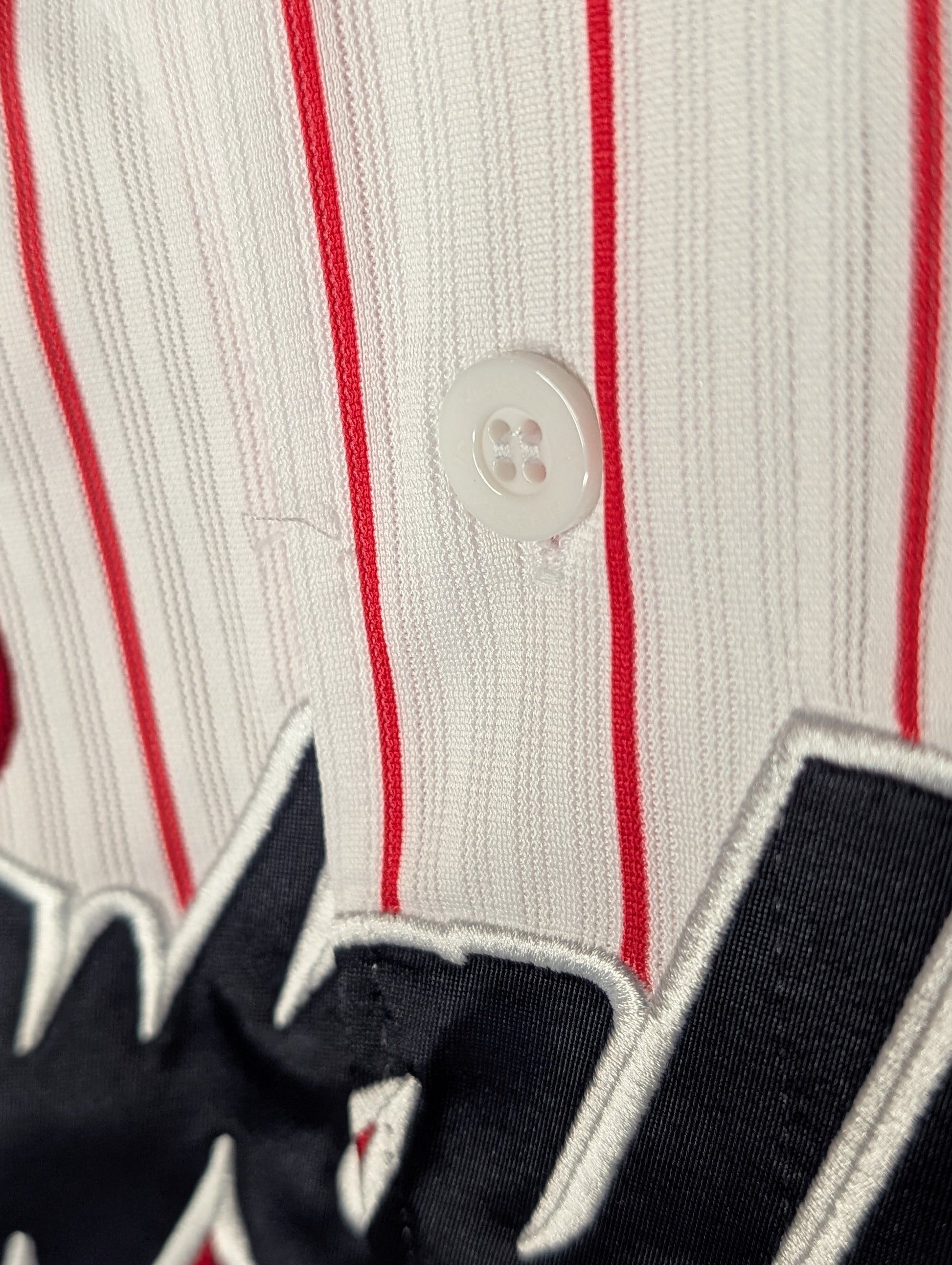 Nippon Baseball Tokyo Yakult Swallows 2016-2019 Home White/Red Blank XL Jersey