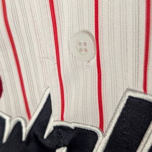 Nippon Baseball Tokyo Yakult Swallows 2016-2019 Home White/Red Blank XL Jersey