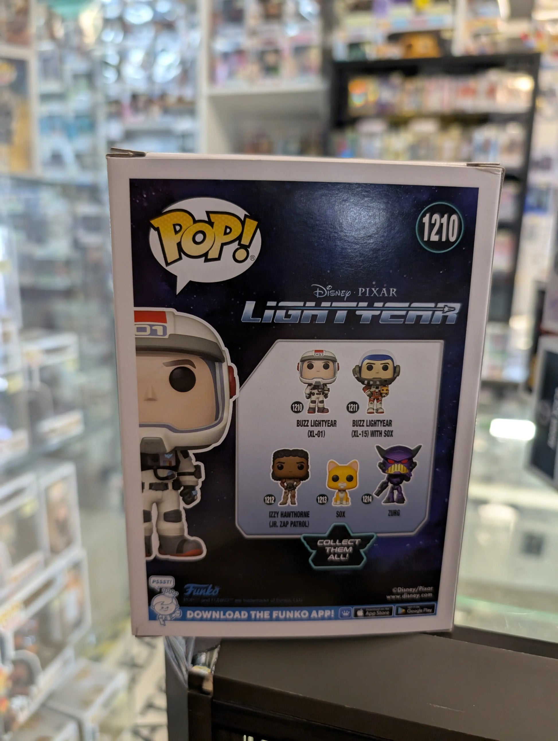 Buzz Lightyear (XL-01) #1210 Glow in the Dark GITD Vaulted Funko Pop! Disney FRENLY BRICKS - Open 7 Days