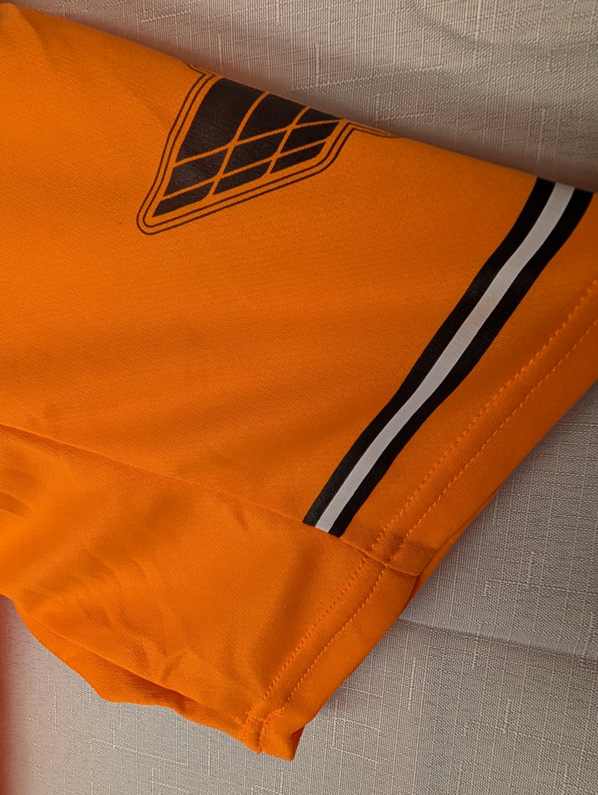 Nippon Baseball Adidas Yohiuri Giants Orange Blank Jersey Large