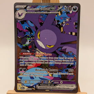 Team Rocket's Crobat ex 234/182 | Destined Rivals | Special Illustration Rare FRENLY BRICKS - Open 7 Days