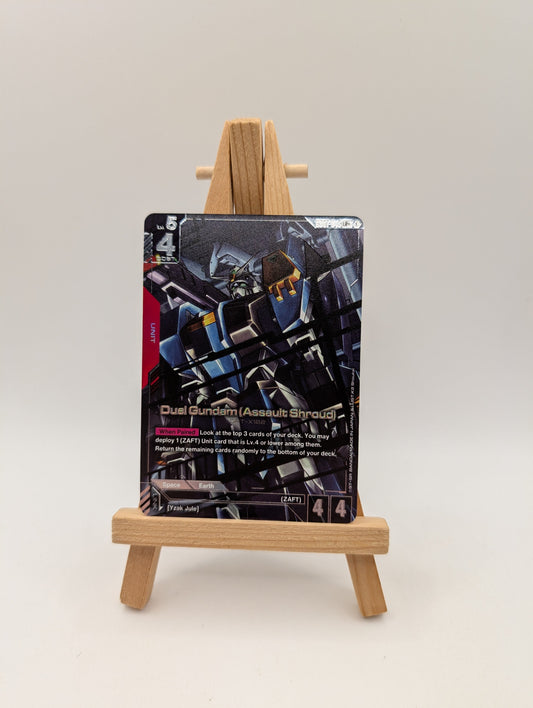 GUNDAM TCG | Dual Gundam (Assault Shroud) GD01-045 LR+ FRENLY BRICKS - Open 7 Days