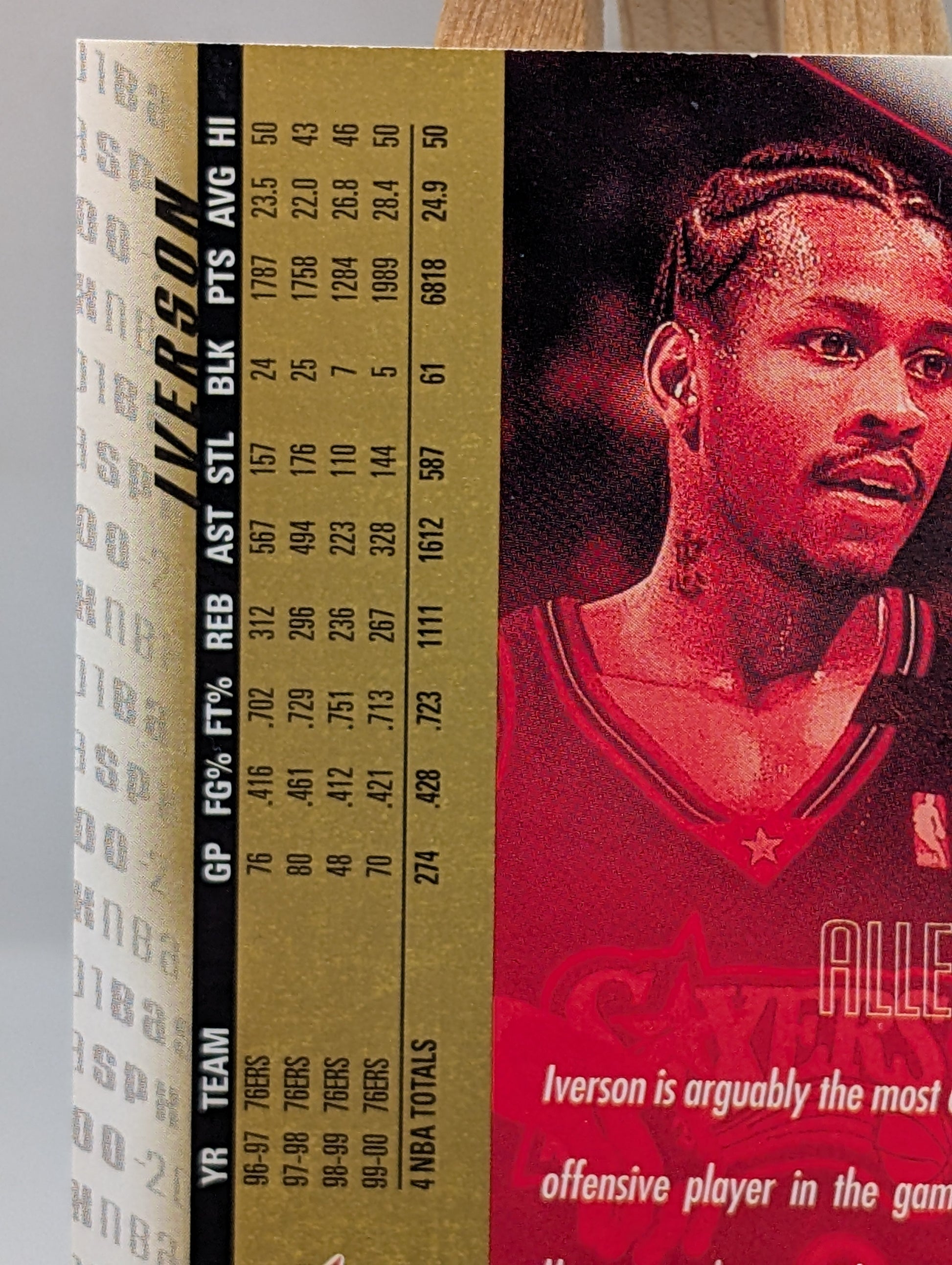 Allen Iverson [Spectrum] #3 2000 Spx /25 NBA FRENLY BRICKS - Open 7 Days