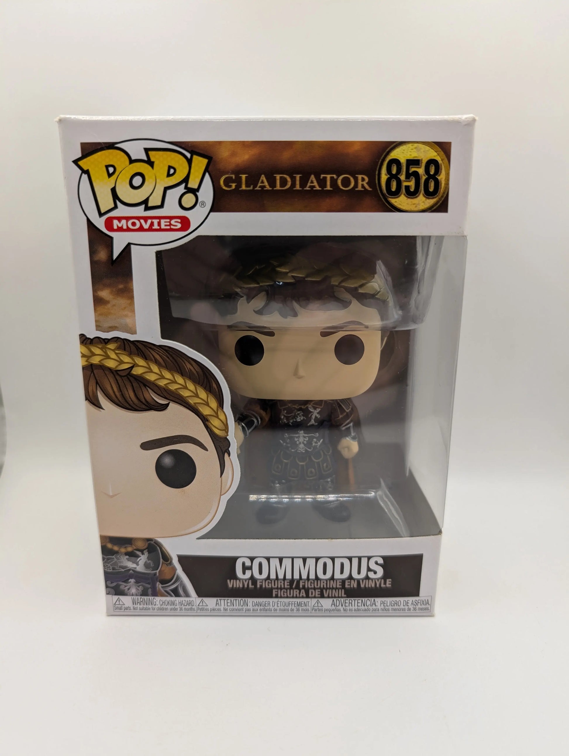 Funko Pop! Vinyl Commodus Pop 858 Gladiator 2019 Vaulted Figure FRENLY BRICKS - Open 7 Days