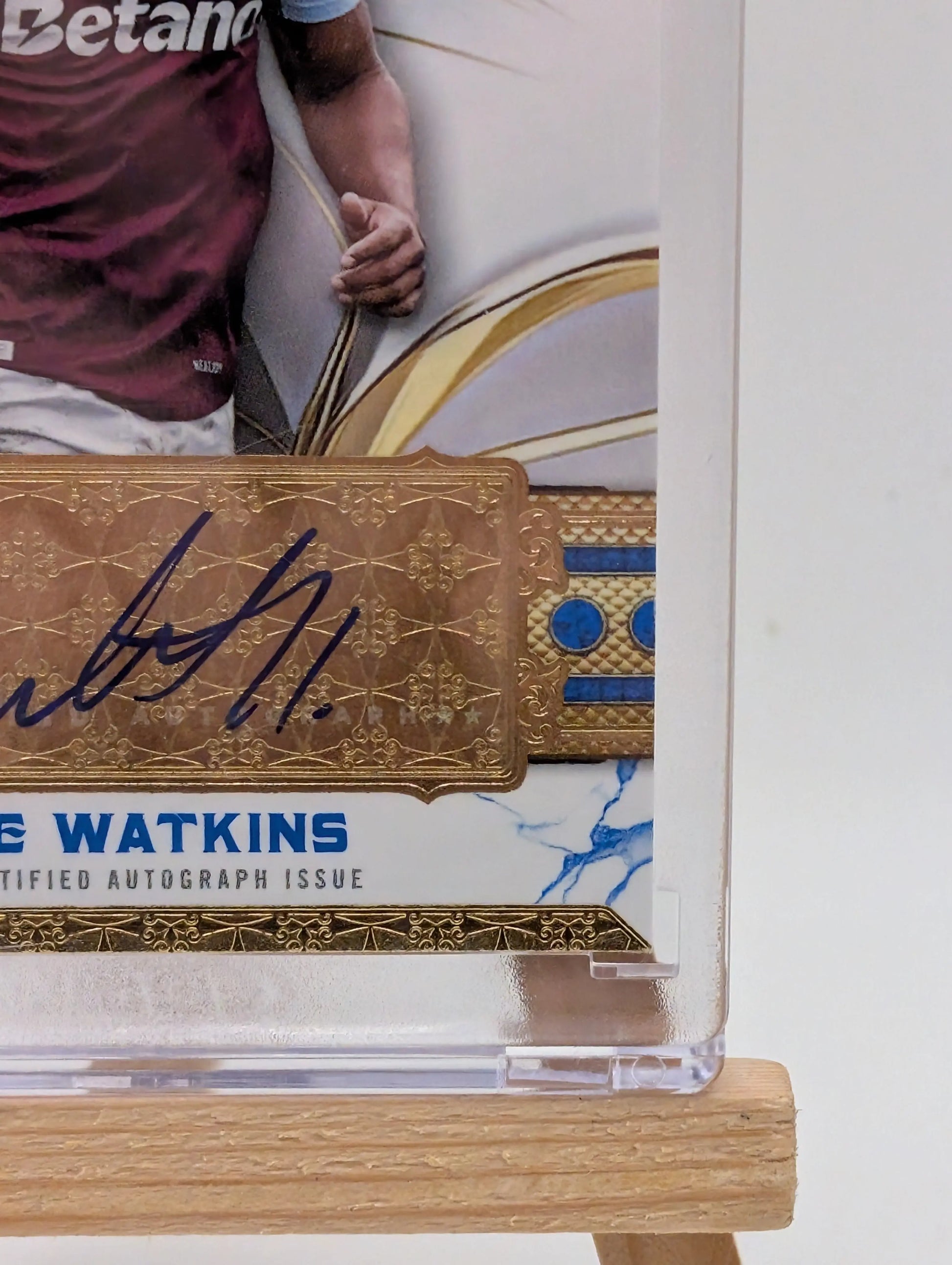 2025 Topps Reverence UCC UEFA ASTON VILLA OLLIE WATKINS Sealed Auto /75 FRENLY BRICKS - Open 7 Days