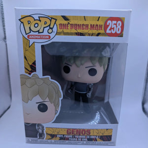 Funko Pop! Animation: One Punch Man Genos #258 FRENLY BRICKS - Open 7 Days
