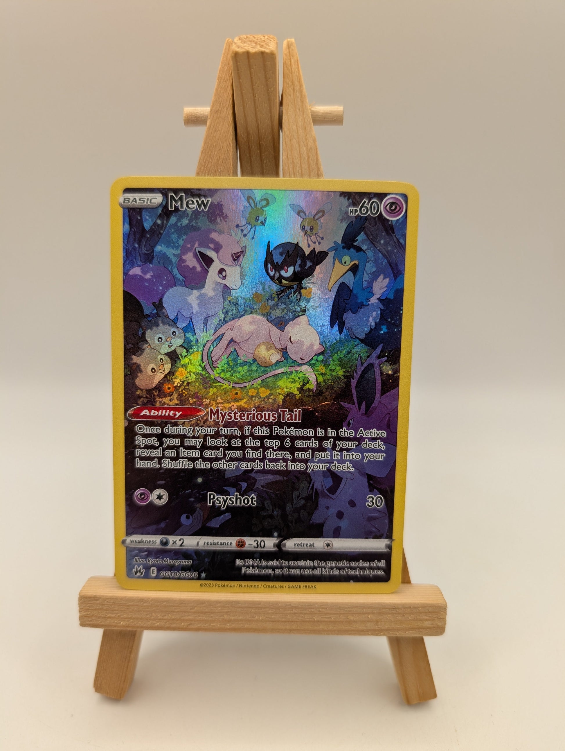 Pokémon TCG Mew Crown Zenith: Galarian Gallery Gg10/Gg70 Holo Rare (2) FRENLY BRICKS - Open 7 Days