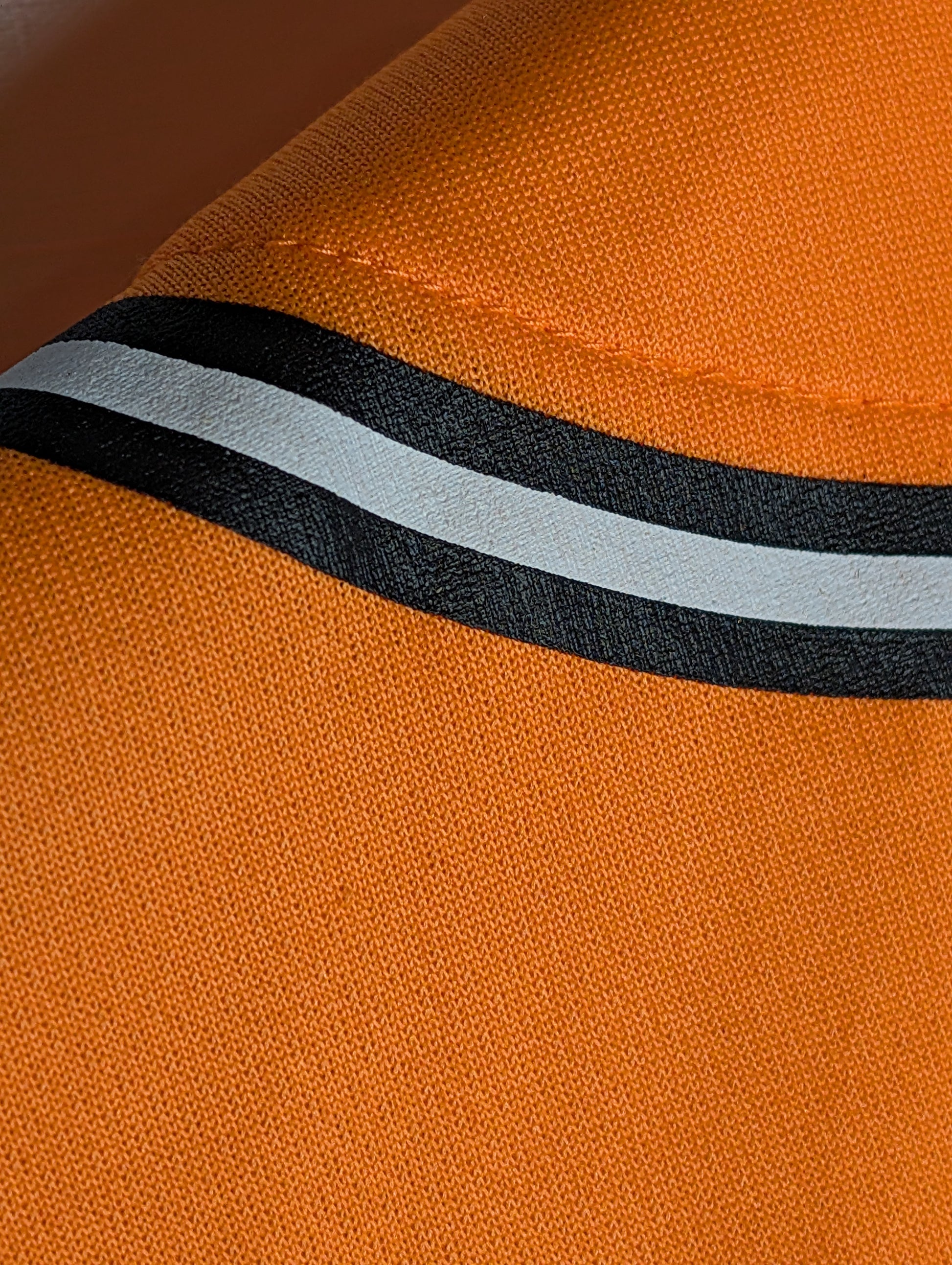 Nippon Baseball Adidas Yohiuri Giants Orange Blank Jersey Large
