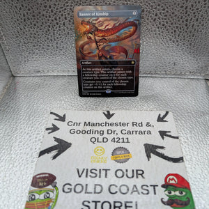 MTG - Foundations Variants - Banner of Kinship (Borderless) - NM/M 0352 FRENLY BRICKS - Open 7 Days