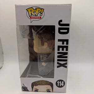 Funko Pop Vinyl! JD Fenix #114 Gears Of War Collectable Figure Vaulted Games FRENLY BRICKS - Open 7 Days
