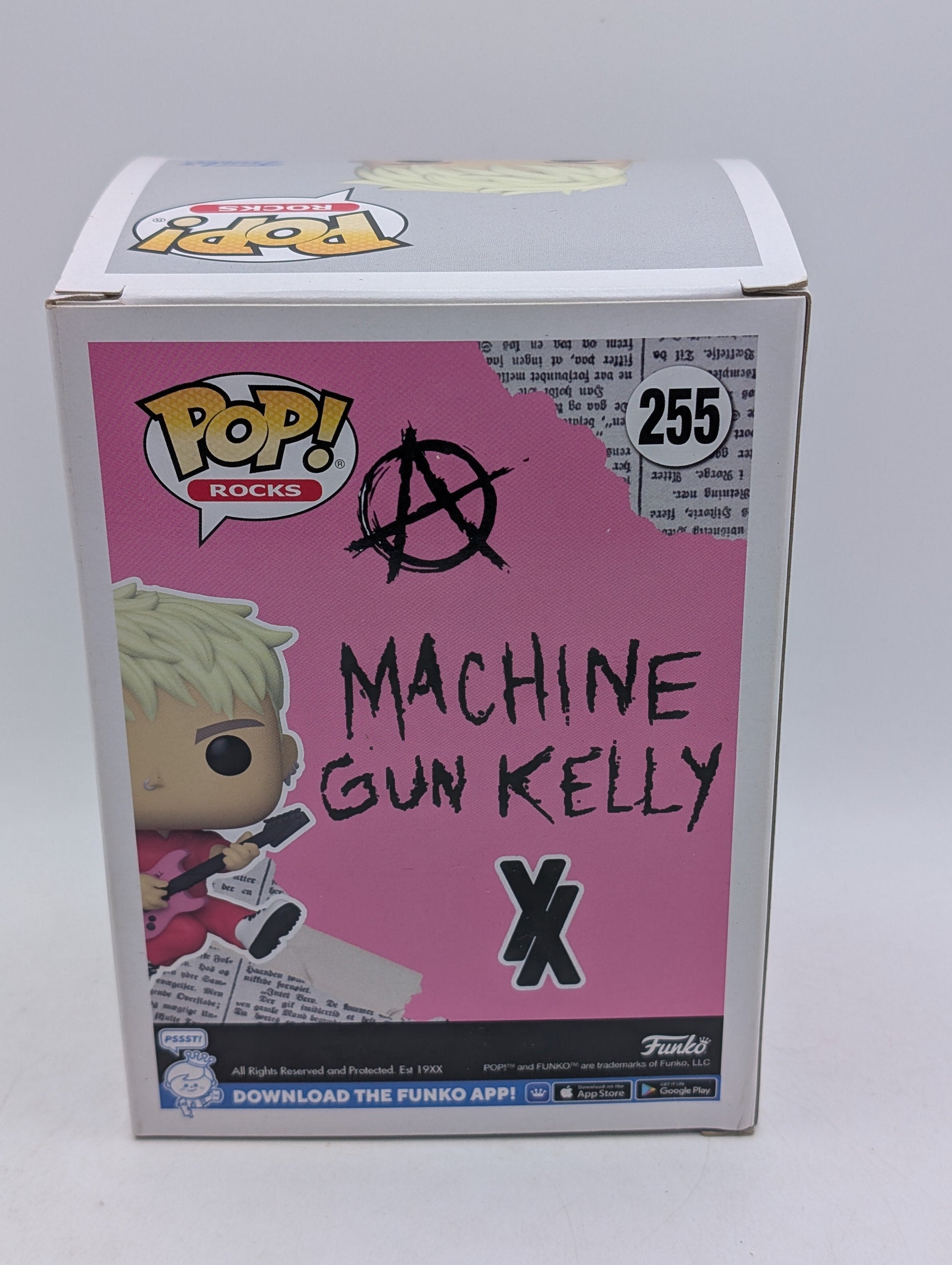 Funko POP Rocks Machine Gun Kelly 255 Pink Outfit Vinyl Figure FRENLY BRICKS - Open 7 Days