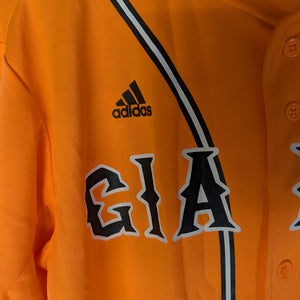 Nippon Baseball Adidas Yohiuri Giants Orange Blank Jersey Large