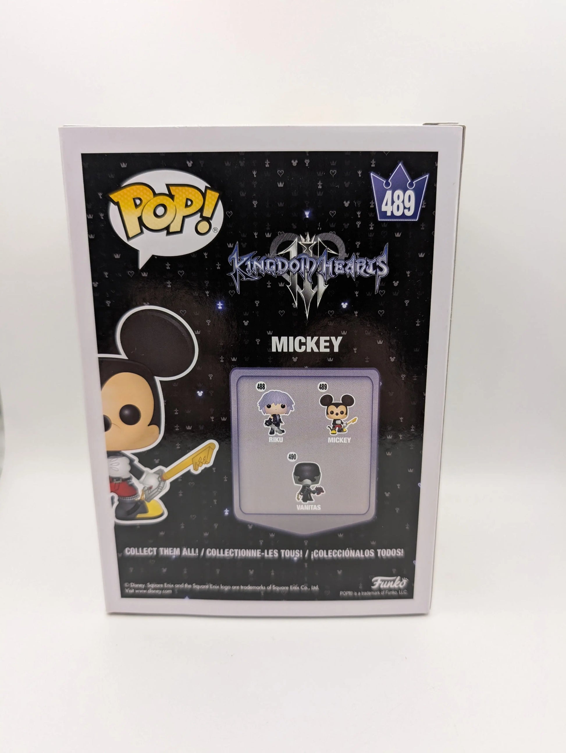 FUNKO POP! Disney: Kingdom Hearts; Mickey #489 to FRENLY BRICKS - Open 7 Days