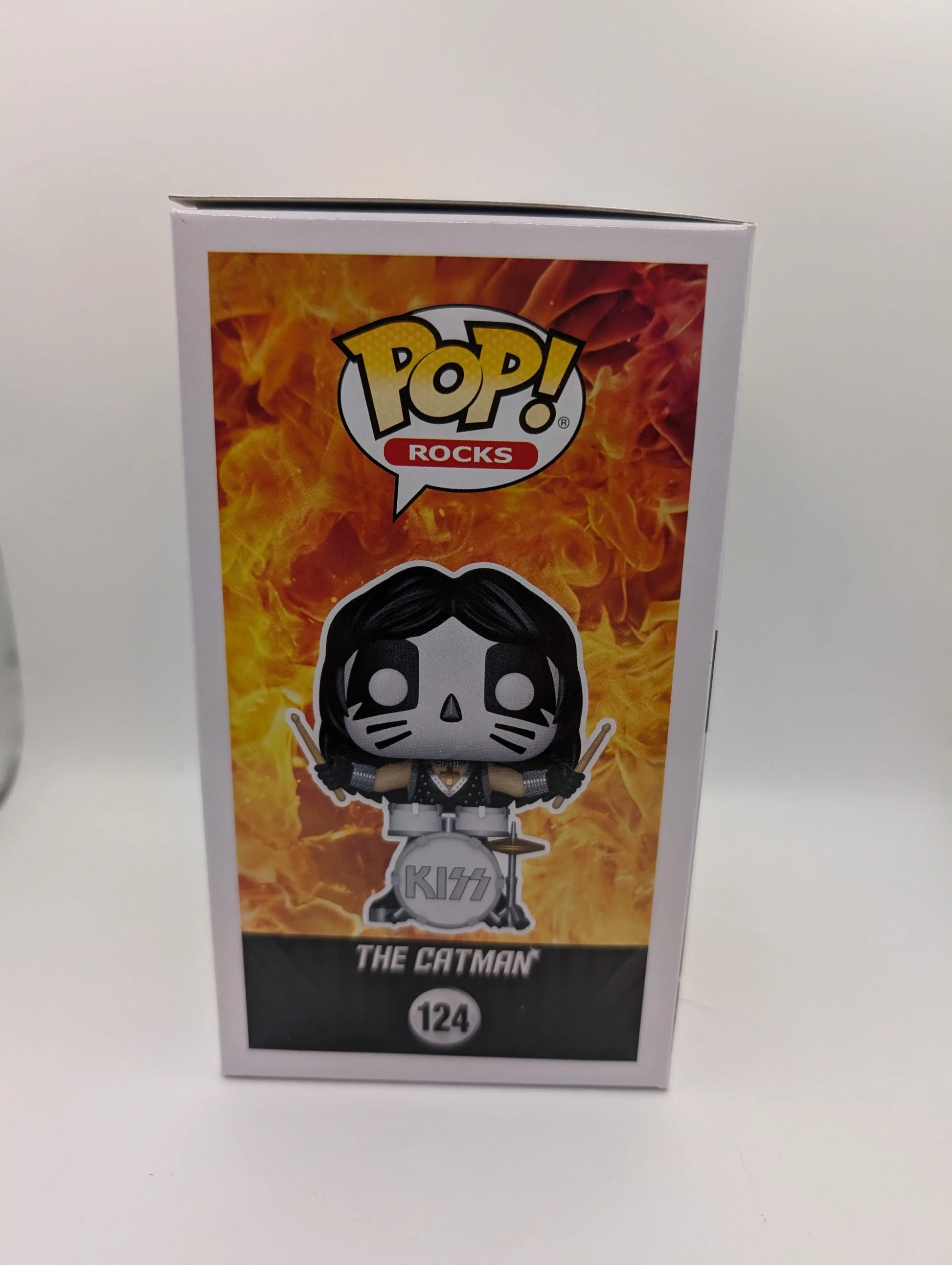 KISS, Funko Pop! #124, The Catman (Glow) | 2019, Vinyl Figure, Music, Drummer FRENLY BRICKS - Open 7 Days