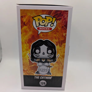 KISS, Funko Pop! #124, The Catman (Glow) | 2019, Vinyl Figure, Music, Drummer FRENLY BRICKS - Open 7 Days