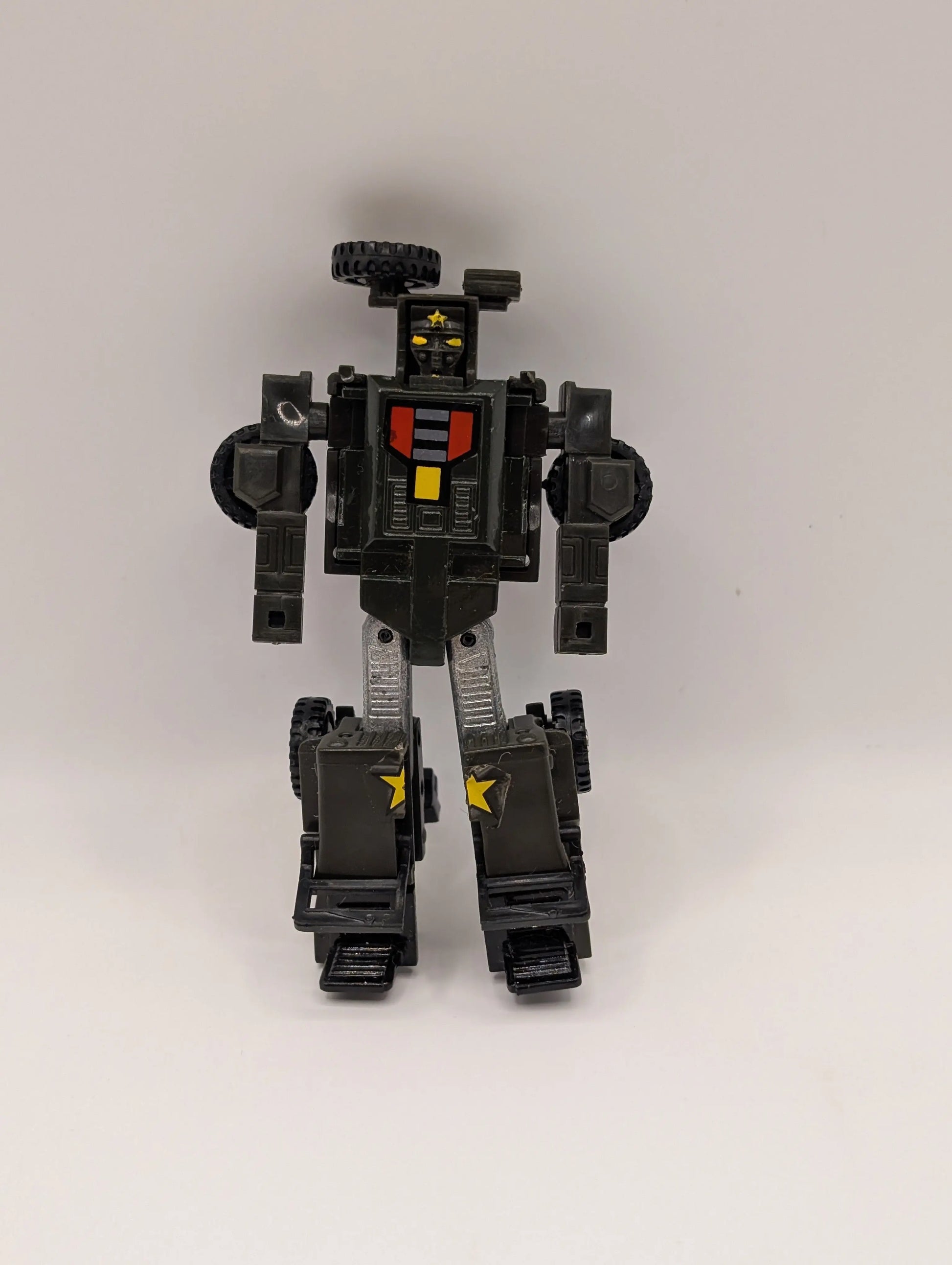 Tonka GoBots Geeper-Creeper MR-28 Renegade Army Jeep 1983 Vintage #2 FRENLY BRICKS - Open 7 Days