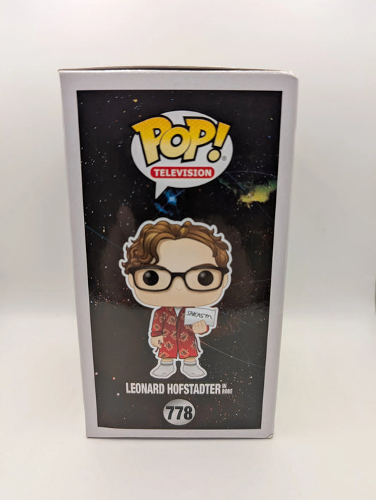 The Big Bang Theory Leonard Hofstadter Funko Pop Vinyl #778 FRENLY BRICKS - Open 7 Days