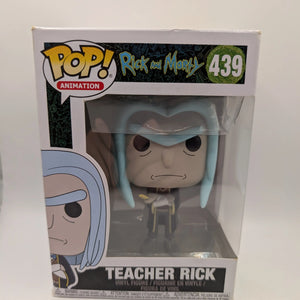 Funko Pop! Teacher Rick #439 Rick and Morty 2018 Vaulted Animation Figure FRENLY BRICKS - Open 7 Days