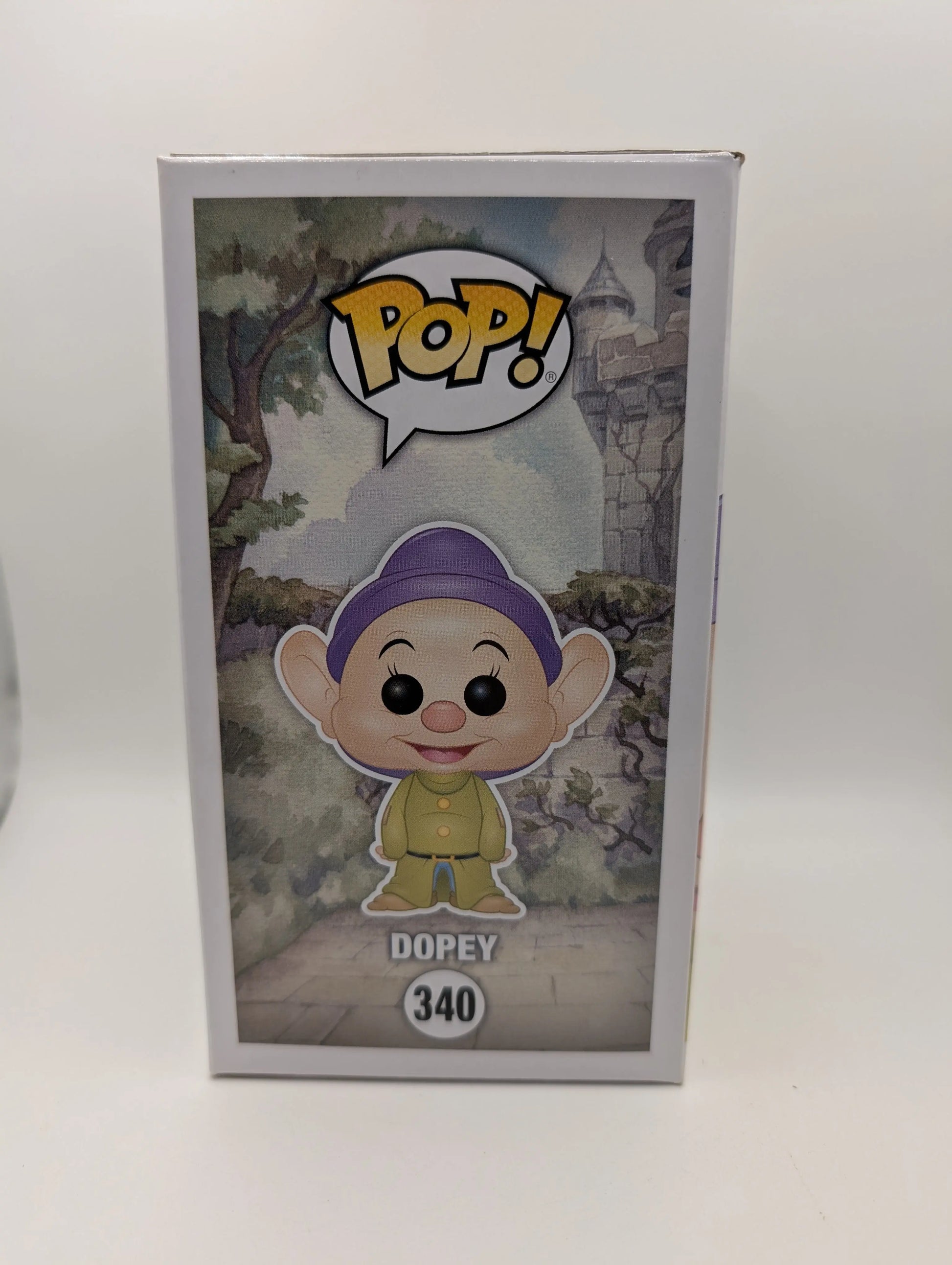 Funko Pop Vinyl Disney Snow White & The Seven  Dwarfs Dopey #340 Chase FRENLY BRICKS - Open 7 Days