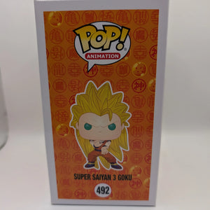 Funko Pop Vinyl Dragon Ball Z 492 MIB Super Saiyan 3 Goku FRENLY BRICKS - Open 7 Days
