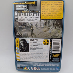 GI Joe Snake Eyes Pursuit of Cobra Ninja Commando 3.75” Action Figure New Sealed FRENLY BRICKS - Open 7 Days