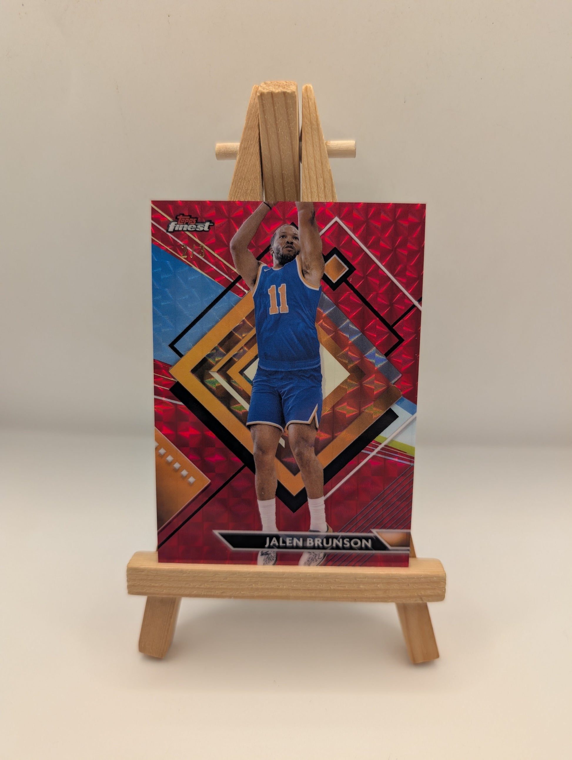 2023-24 Topps Finest - Rare Jalen Brunson #233 /3 FRENLY BRICKS - Open 7 Days