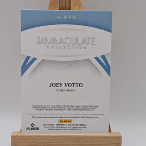 2021 Panini Immaculate Collection- Joey Votto Materials Trio /5 FRENLY BRICKS - Open 7 Days