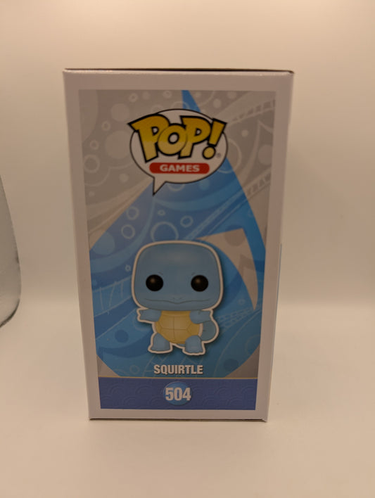 Funko Pop! Pokémon: #504 SQUIRTLE (Flocked) *VAULTED* FRENLY BRICKS - Open 7 Days