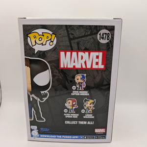 Marvel #1478 Peter Parker/Symbiote Suit CHASE Funko Pop FRENLY BRICKS - Open 7 Days