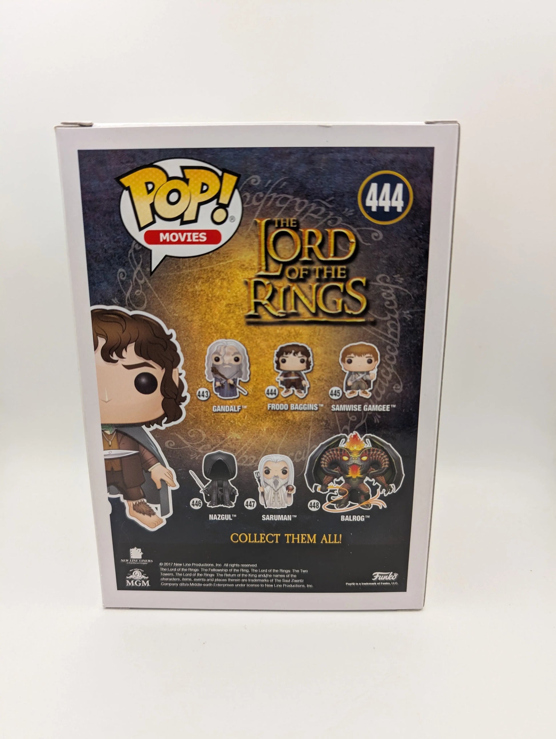 LOTR Funko Pop! Frodo Baggins Glow In The Dark Chase Variant #444 FRENLY BRICKS - Open 7 Days