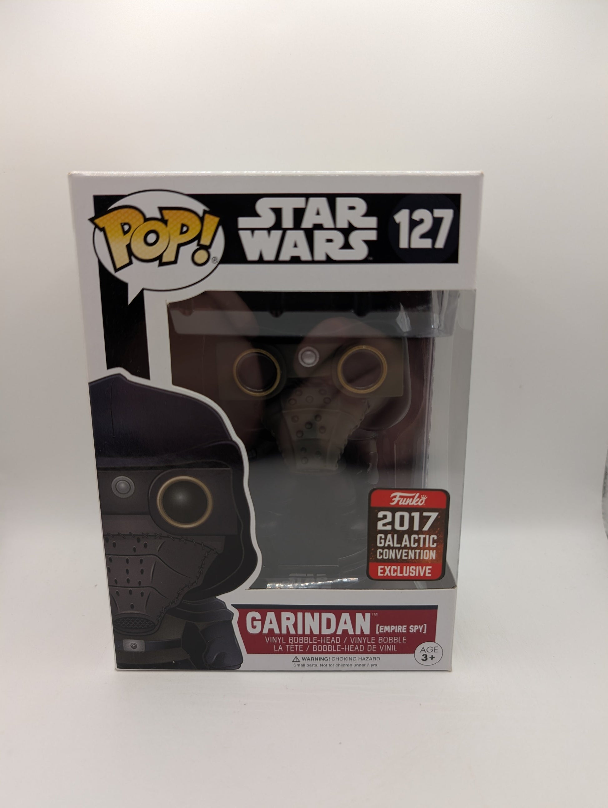 Star Wars Pop Vinyl 127 Garindan 2017 (Galactic Convention Exclusive) FRENLY BRICKS - Open 7 Days