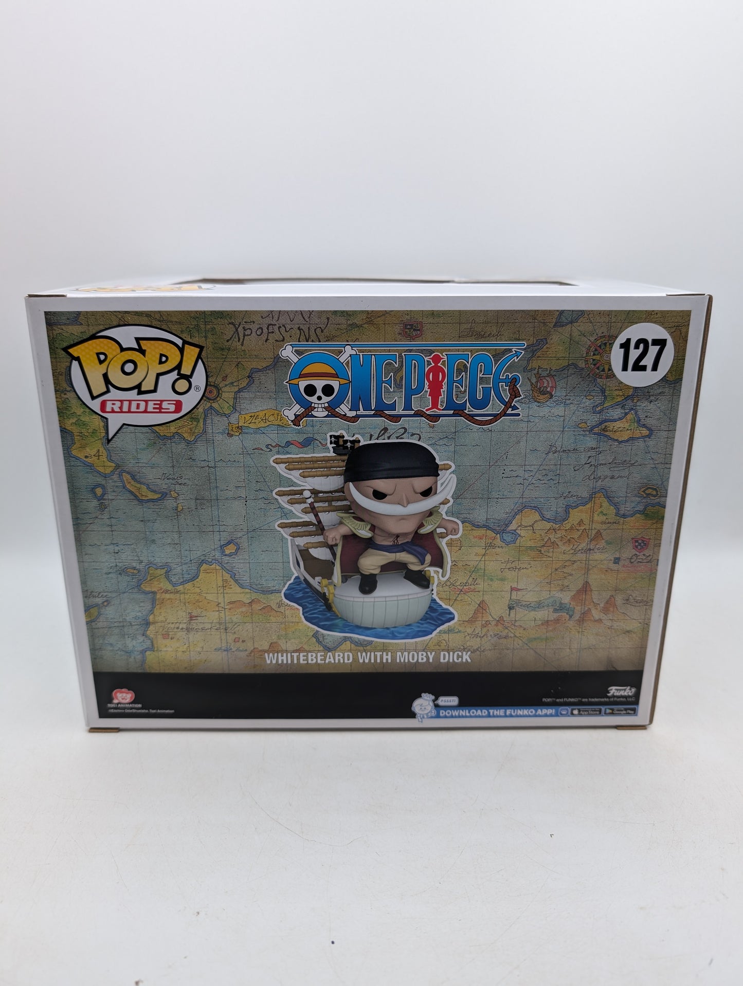 Funko POP! RIDES One Piece Whitebeard With Moby Dick #127