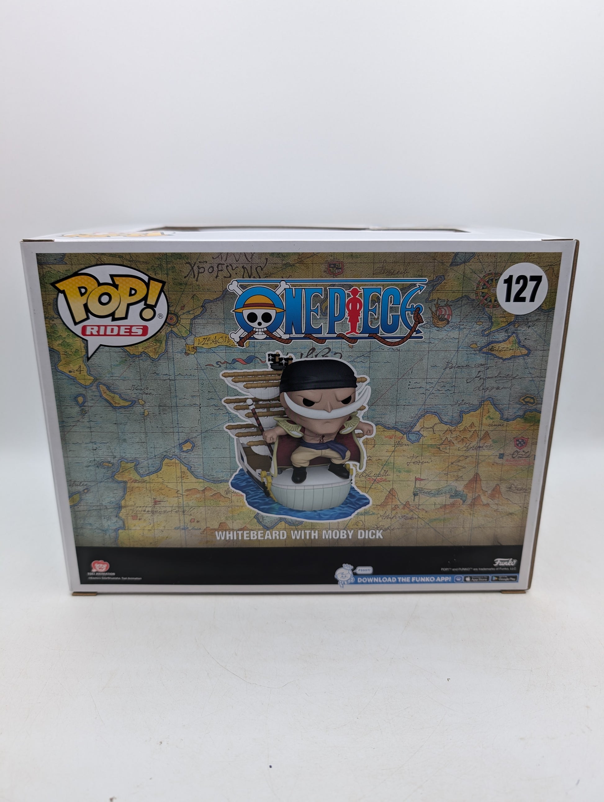 Funko POP! RIDES One Piece Whitebeard With Moby Dick #127 image 5